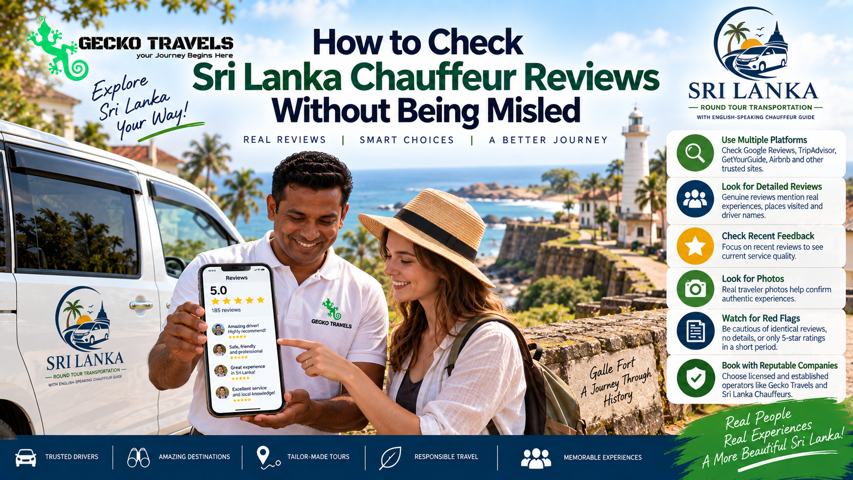 How to Check Sri Lanka Chauffeur Reviews Without Being Misled